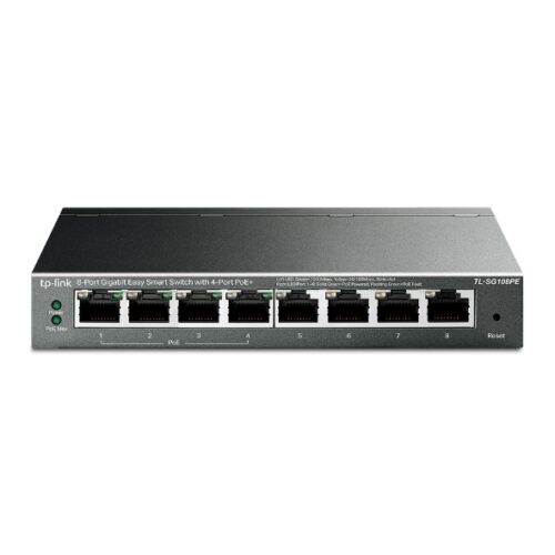TP-LINK EASY SMART SWITCH 8 PUERTOS GIGABIT POE