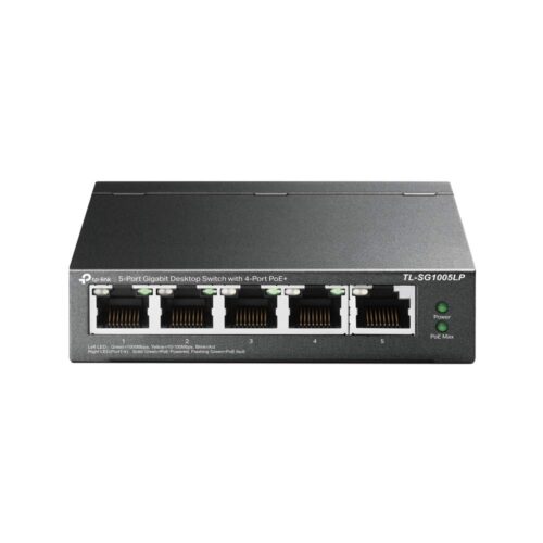 TP-LINK SWITCH 5 PUERTOS GIGABIT POE