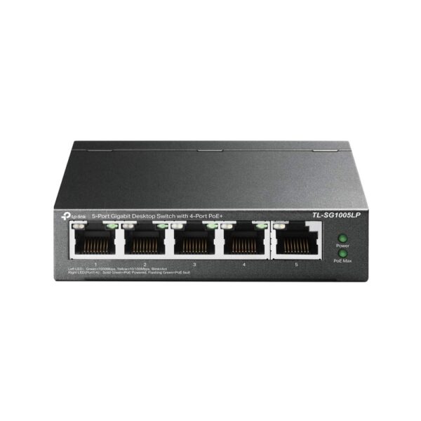 TP-LINK SWITCH 5 PUERTOS GIGABIT POE