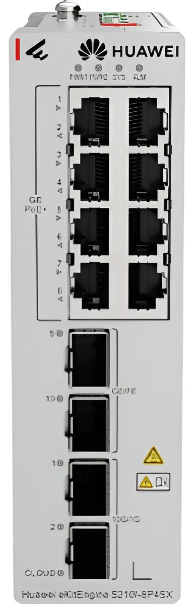 SWITCH INDUSTRIAL KIT 8 PUERTOS POE+ GIGABIT 2 SFP 2 SFP+
