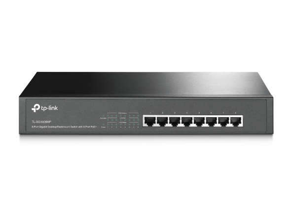 TP-LINK SWITCH 8 PUERTOS GIGABIT POE RACK