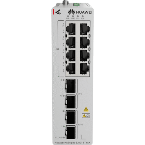SWITCH INDUSTRIAL KIT 8 PUERTOS GIGABIT 2 SFP 2 SFP+