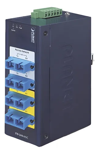 SWITCH INDUSTRIAL BYPASS FIBRA ÓPTICA