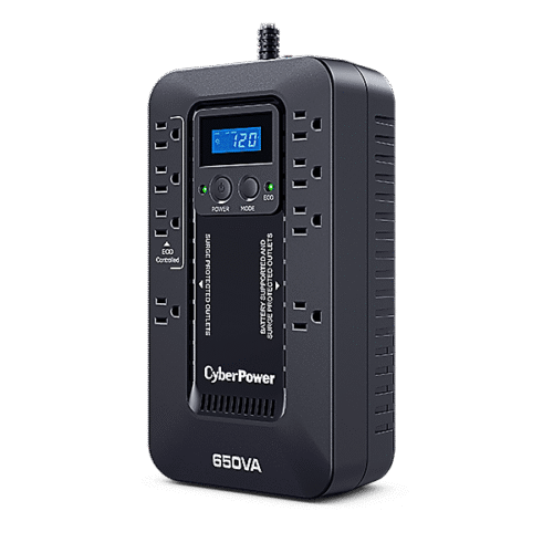 EC650LCD-1 No-Break CYBERPOWER EC650LCD – 650 VA / 390