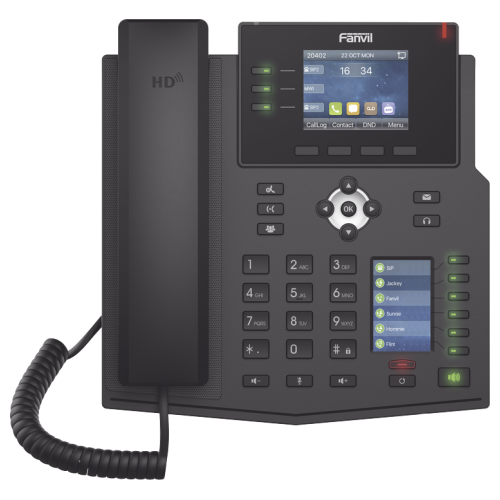 TELÉFONO IP EMPRESARIAL X4U GIGABIT