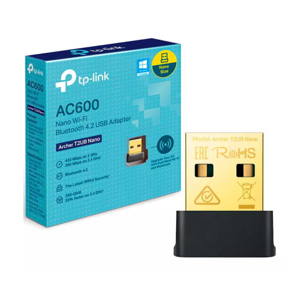 TP-LINK ARCHER T2UB NANO AC600 + BLUETOOTH