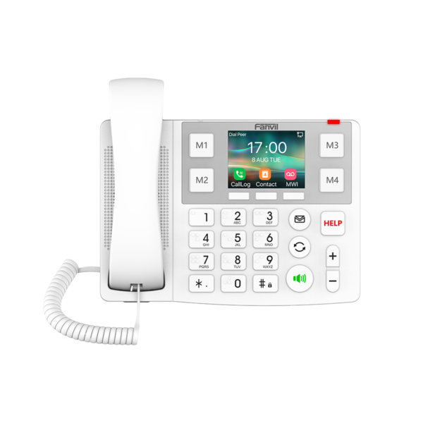 TELÉFONO IP ACCESIBLE X305 BRAILLE