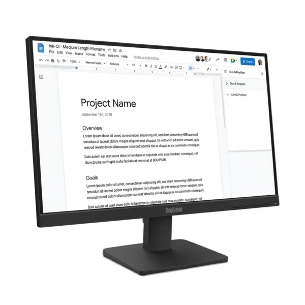 MONITOR 22 LENOVO THINKVISION SE22-4E