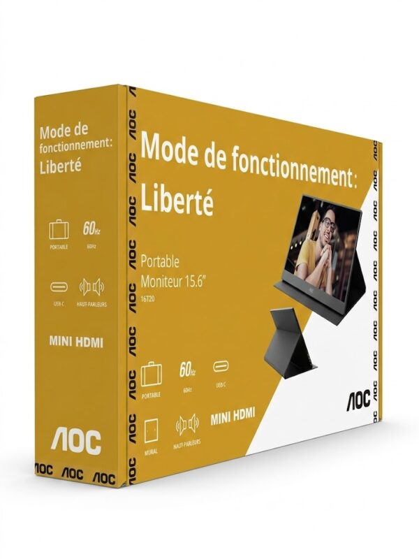 MONITOR 16 AOC PORTATIL 16T20