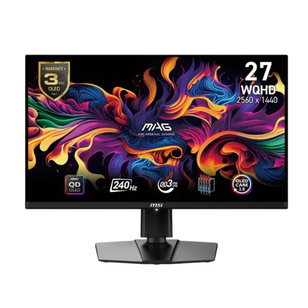 MONITOR 27 MSI MAG 271QPX QD-OLED 0.3MS