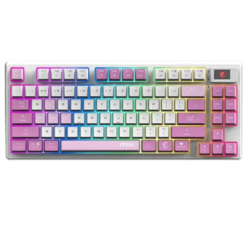 TECLADO MSI FORGE GK600 TKL VIOLET